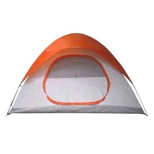 Embark Dome Tent 4-Person Color Coded Poles Rust Gray Rainfly Gear Loft Camping‎